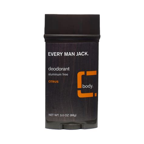 3 oz Citrus Men's Deodorant by Every Man Jack - Thrive Market