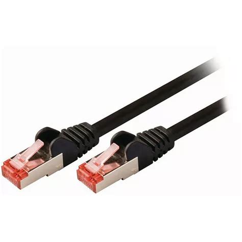 C Ble Ethernet Rj Cat S Ftp Noir M Tre Nedis Cable