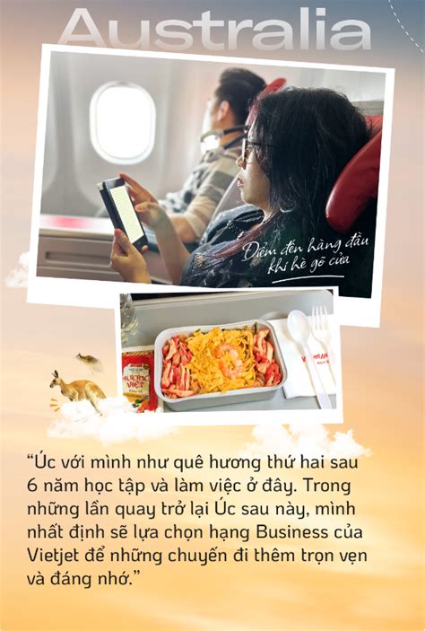 Giới trẻ truyền tai nhau bay Australia bằng hạng thương gia Vietjet