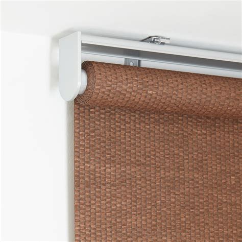 BLEKING Roller blind, red-brown, 35x76 ¾" - IKEA