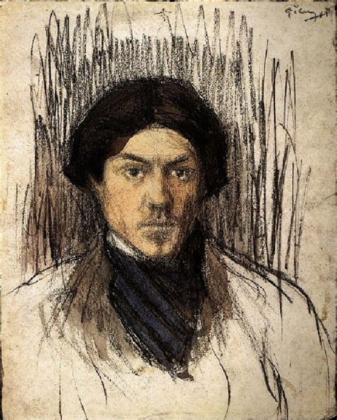 1901 Autoportrait — Pablo Picasso 1881 1973 Period Of Creation 1889 1907