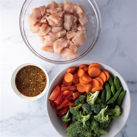 Easy One Pan Honey Garlic Chicken And Veggies Centercutcook