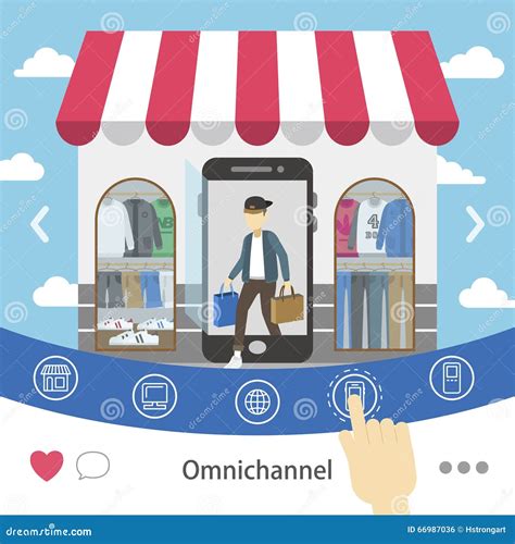 Omni Channel Shopping Experience Stock Illustrations – 102 Omni Channel