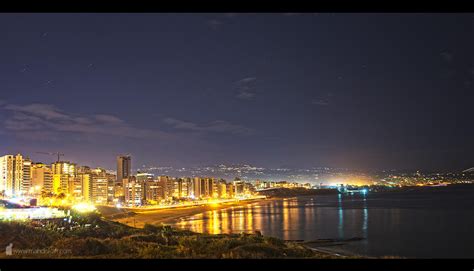 Beirut At Night by skafi on DeviantArt