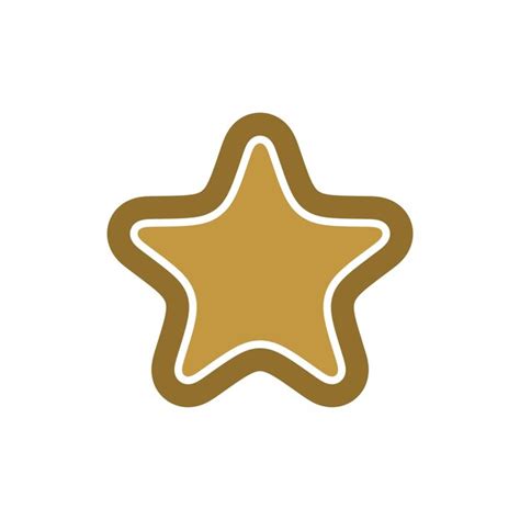 Premium Vector Gold Star Line Logo Template Illustration Design