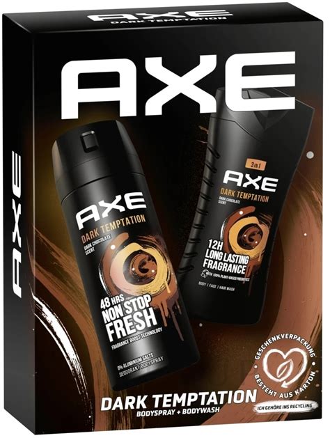 Axe Dark Temptation Deo Ml Sh Gel Ml Set Makeup