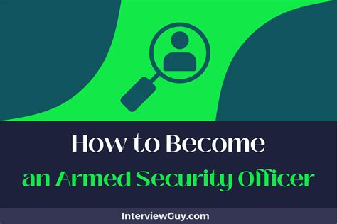 How To Become An Armed Security Officer From Rookie To Rescuer