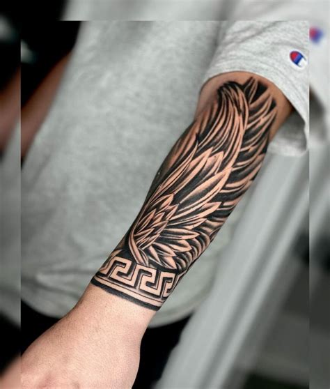 Angel Wing Tattoo Arm