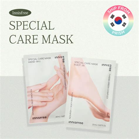 Innisfree Special Care Mask Hand Foot From PRISM Lazada