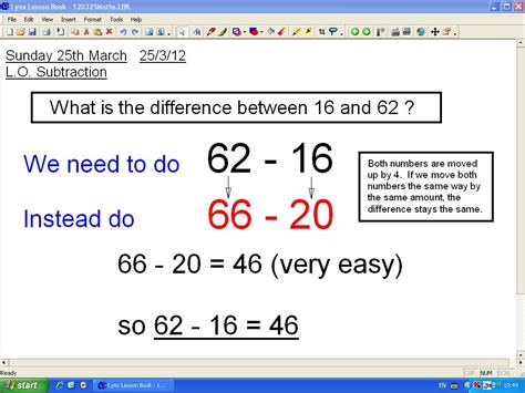 Mr Howe S Class Maths Subtraction