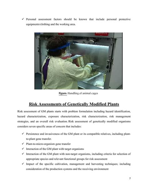 Biosafety Risk Assessments Pdf