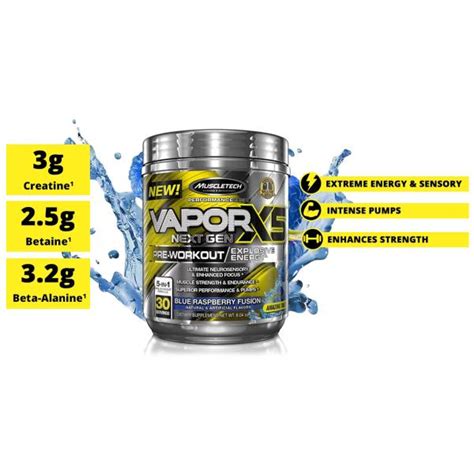 Muscletech Vapor X5 30 Servings Pre Workout JioMart