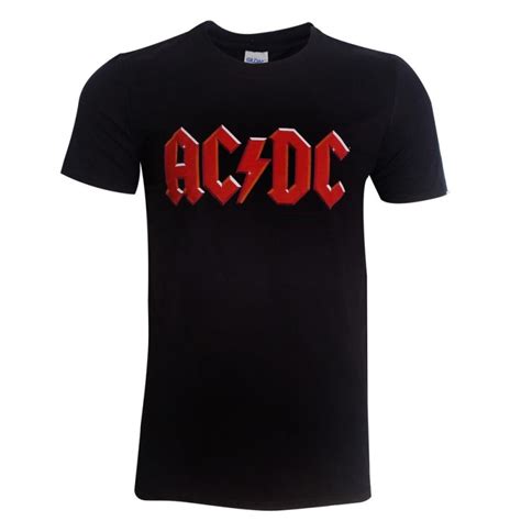 T Shirt Acdc Red Logo