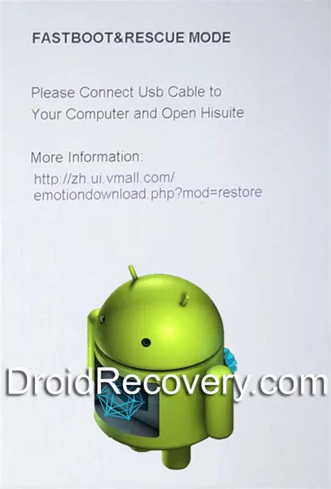 How To Boot Huawei Nova Y60 Recovery Mode And Fastboot Mode Droid