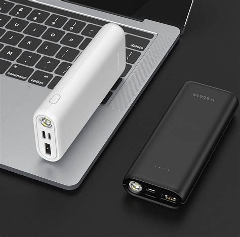 Veger High Power Mah Mini Portable Power Bank Mah With Flash