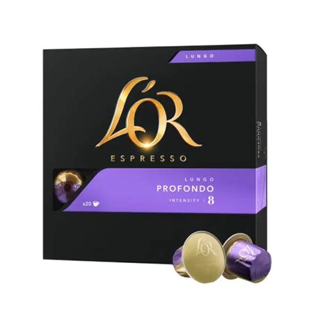 Cafea Capsule L OR Espresso Lungo Profondo 20 Bauturi X 110 Ml 104 G