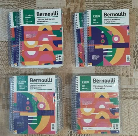 Apostilas Bernoulli Ano Livro Nunca Usado Enjoei