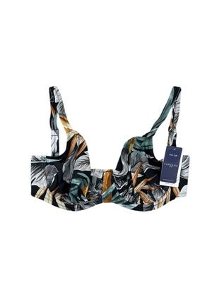 Fantasie JET Bamboo Grove Underwired Full Cup Bikini Swim Top US 32DDD