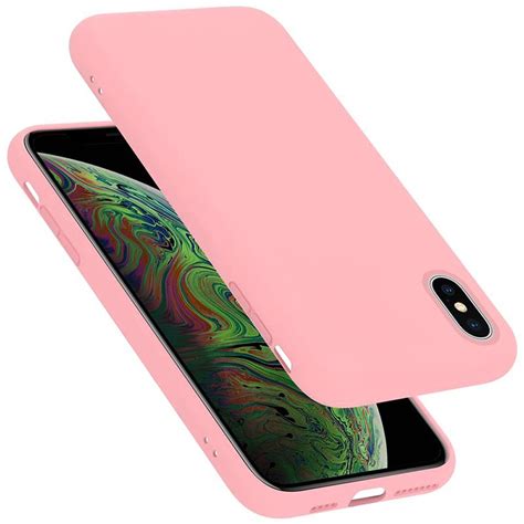 Iphone Xs Max Silikondeksel Case Rosa Elkj P