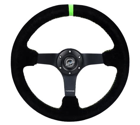 NRG Innovations RST 036MB S GN NRG Deep Dish Steering Wheels With Solid