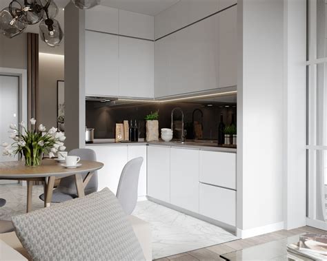 Москва 72 кв.м. – 22 фотографии | Modern kitchen design, Luxury kitchen ...