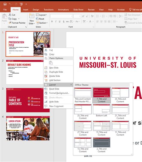 Digital Downloads: PowerPoint | UMSL