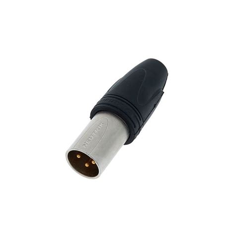 NEUTRIK NC3MXX HD D Gold Plated 3 Way Male XLR Connector Ø 8mm Unit