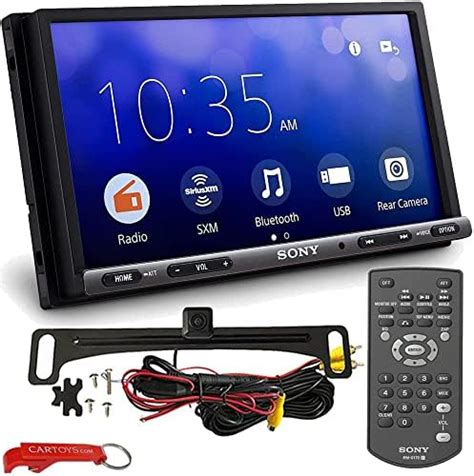 Amazon.com: Sony XAV-AX6000 7" 2-DIN Car Stereo + Backup Camera ...