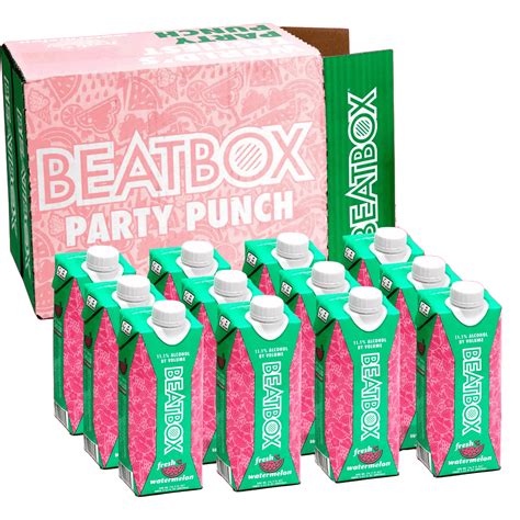 BeatBox Fresh Watermelon Hard Punch Alcohol | Buy BeatBox Alcohol ...