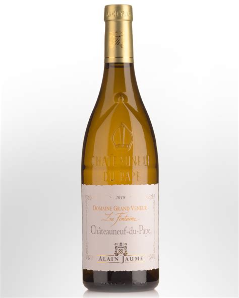 2019 Domaine Grand Veneur Chateauneuf Du Pape La Fontaine Blanc Nicks