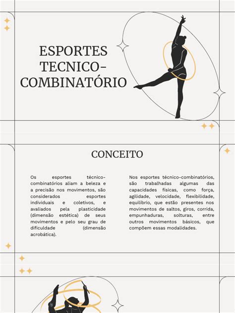 Esporte Tecnico Combinatorio - Esportes Técnico-Combinatórios: Conceitos e Modalidades | PDF ...