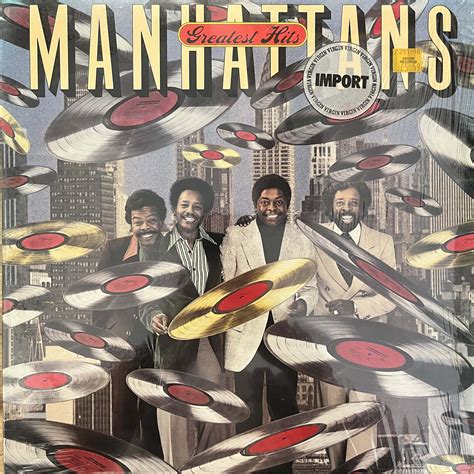 The Manhattans Greatest Hits Lp Vinyl Music Cbs