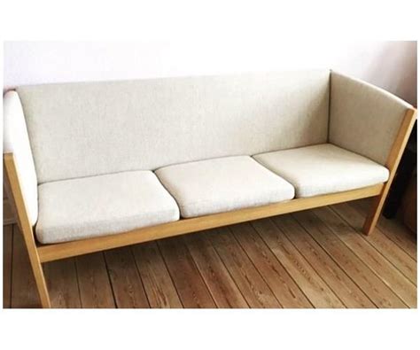 Hans J Wegner Ge 285 Sofa Wegner ge285 sæbebehandlet bøg med en