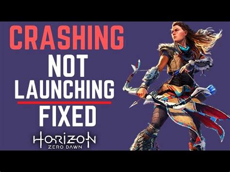 Horizon Zero Dawn PC Crash Fix Guide | Not Launching, Stuck On Loading ...