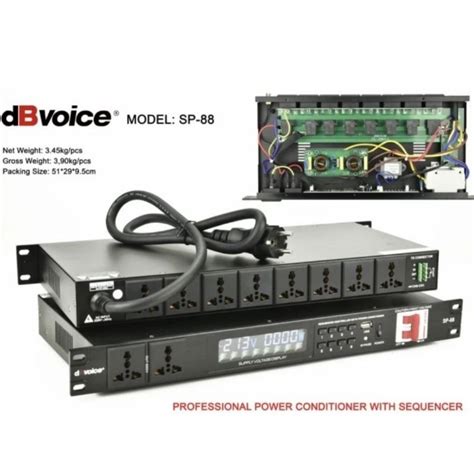 Jual Power Conditioner Db Voice Sp Original Sequencer Dbvoice Sp