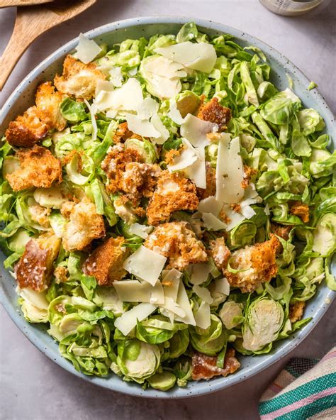 Brussels Sprouts Caesar Salad Kitchn