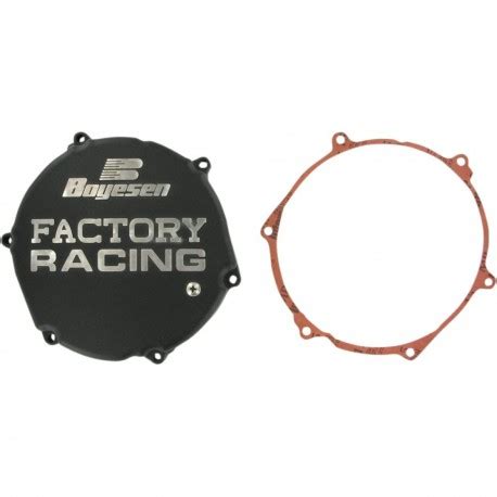 Boyesen Factory Racing Clutch Cover Black For Kawasaki KX 250 1993 2002