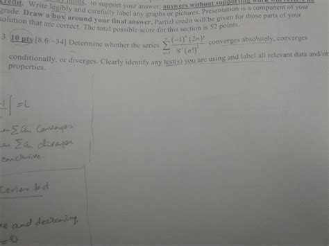 Solved Determine Whether The Series Sigma Infinity N 1 Chegg