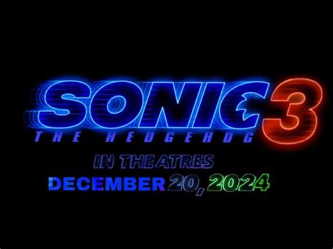 Sonic The Hedgehog Movie Release Date December Youtube