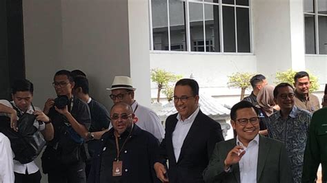 Anies Muhaimin Hadiri Penetapan Prabowo Gibran Sebagai Presiden Dan