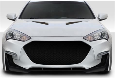 Hyundai Genesis Coupe Dr Duraflex Msr Front Bumper Cover