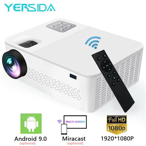 YERSIDA Projector G6 Android System Full HD Native 1080P With 5G WIFI