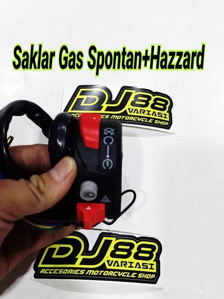 Jual Saklar Xabre ON Off Saklar Gas Spontan Ada Hazzardnya Universal