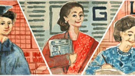 Mengenal Sosok Herawati Diah Yang Jadi Google Doodle April