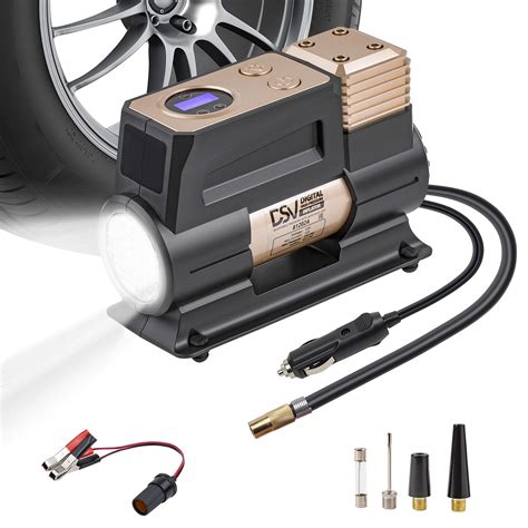 Buy DSV Standard Portable Air Compressor Tire Inflator 12v DC Air