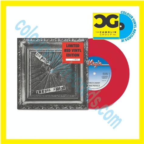 SEX PISTOLS PRETTY Vacant Usa Exclusive Red Colour Vinyl New Sealed