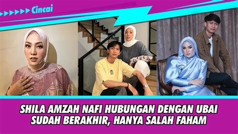 Shila Amzah Nafi Hubungan Dengan Ubai Sudah Berakhir Hanya Salah Faham