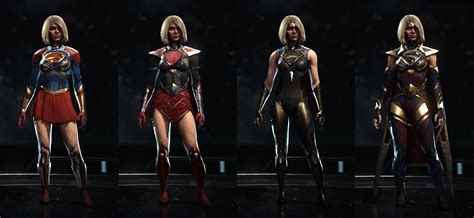 My Supergirl Gearsets R Injustice