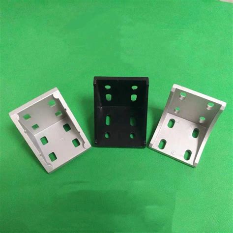 8080 Corner Bracket Fitting Angle L Connector Bracket Fastener For 8080 Series Aluminum Profile