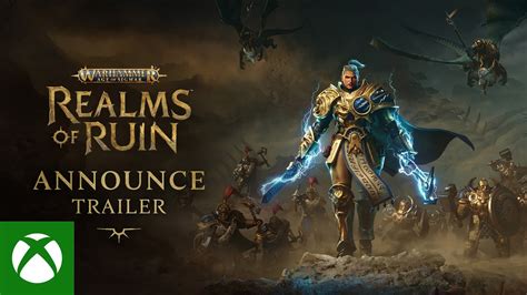 Announce Trailer Warhammer Age Of Sigmar Realms Of Ruin Youtube